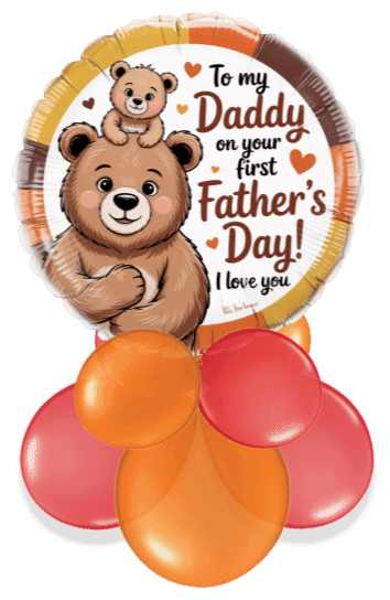 1st Fathers Day Air Filled Display