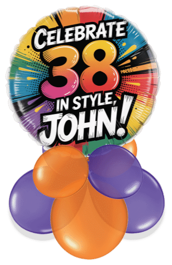 Celebrate in Style Air Filled Display