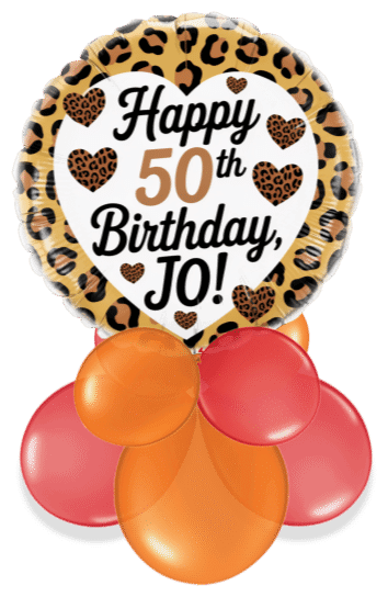 Birthday Animal Air Filled Display