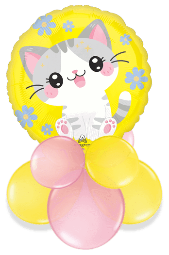 Kawaii Kitty Air Filled Display