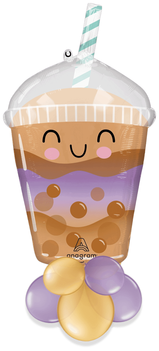 Sippy Friends Boba Tea Air Filled Display