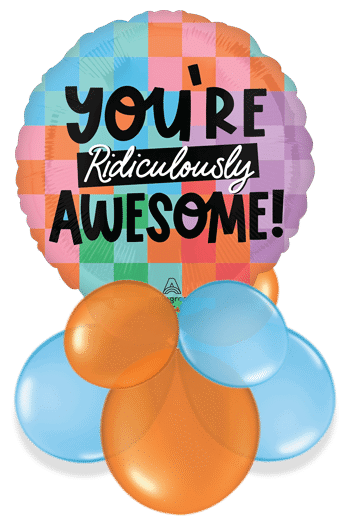 You're Ridiculously Awesome Air Filled Display