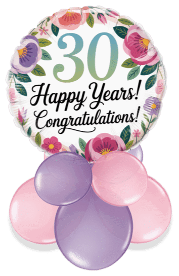 30 Years Air Filled Display