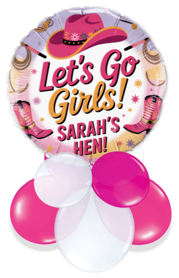 Hen Do Air Filled Display