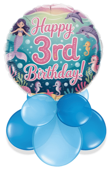 3rd Birthday Air Filled Display