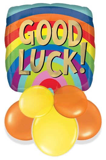 Good Luck Rainbow Air Filled Display
