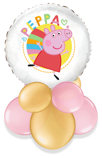Peppa Pig Bright White Air Filled Display