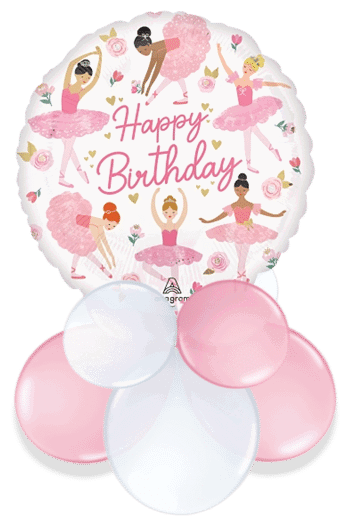 Birthday Ballerinas  Air Filled Display