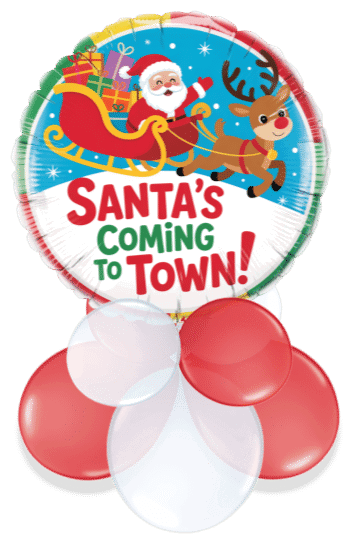 Santa Air Filled Display