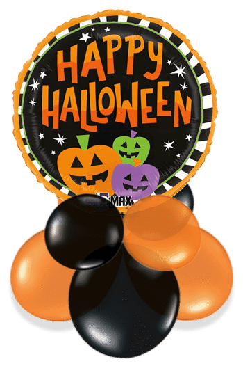 Happy Halloween Pumpkins Air Filled Display