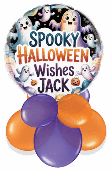 Spooky Halloween Wishes Air Filled Display
