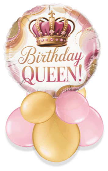 Birthday Queen Air Filled Display
