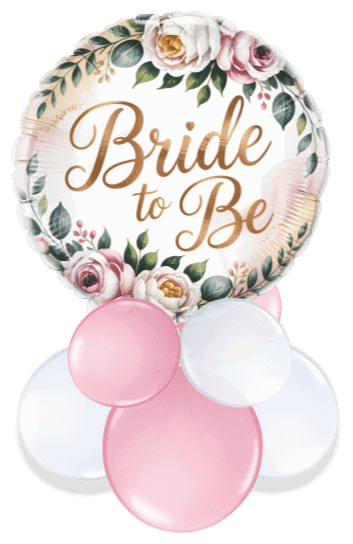 Bride To Be Air Filled Display