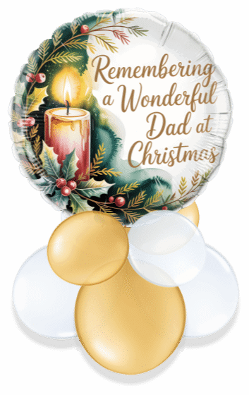 In Memory at Christmas Air Filled Display