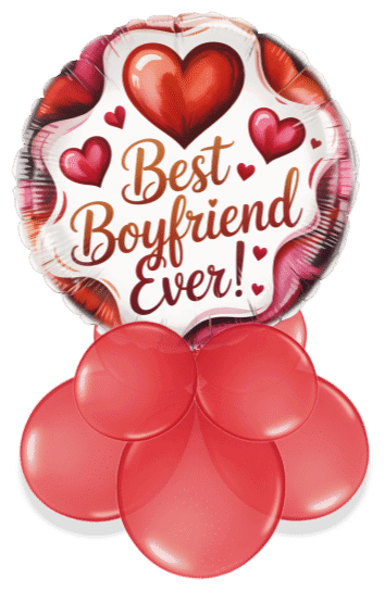 Best Boyfriend Ever Air Filled Display