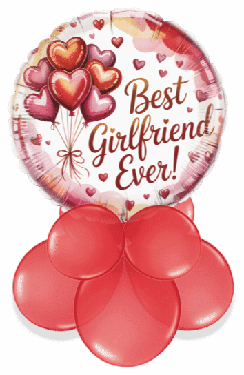 Best Girlfriend Ever! Air Filled Display