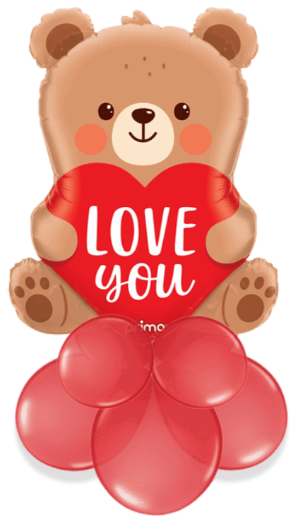 Love You Bear Air Filled Display