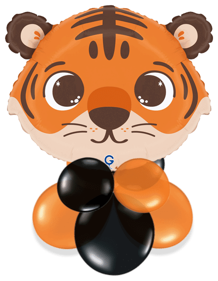 Tiger Cub Head Air Filled Display