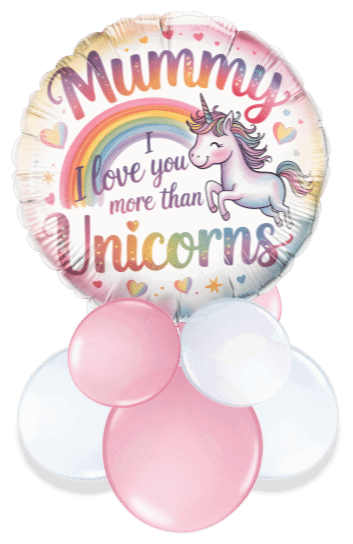 Mummy More Than Unicorns Air Filled Display