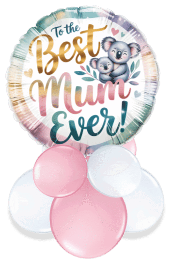 Best Mum Ever Koalas Air Filled Display