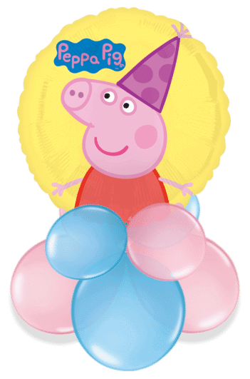 Peppa Pig Party Hat Air Filled Display