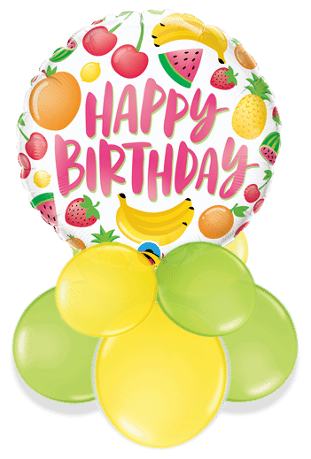 Birthday Fruits Air Filled Display