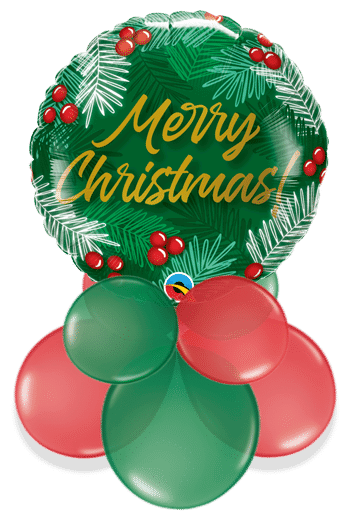 Christmas Red Berries Air Filled Display