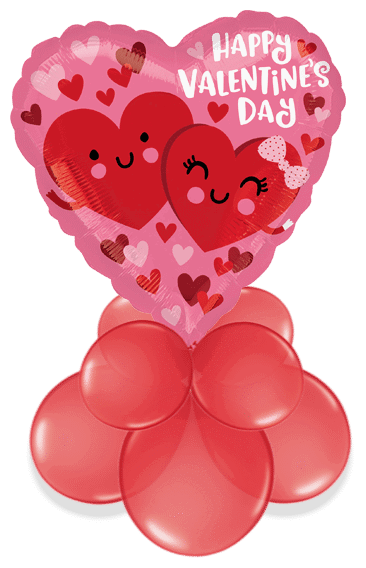 Happy Hearts Air Filled Display