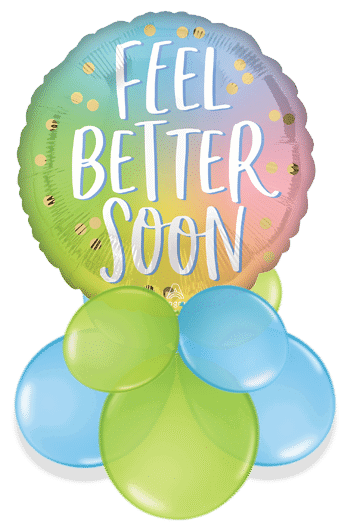 Feel Better Soon Ombre Air Filled Display