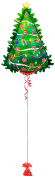 Large Christmas Tree Balloon