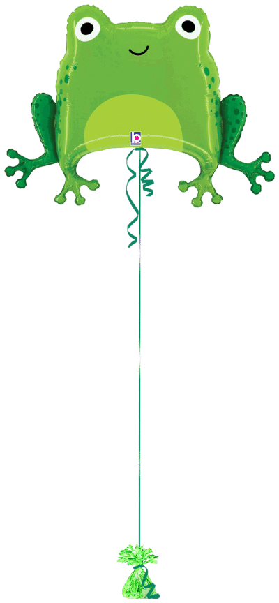 Hoppy Frog Balloon Bunch