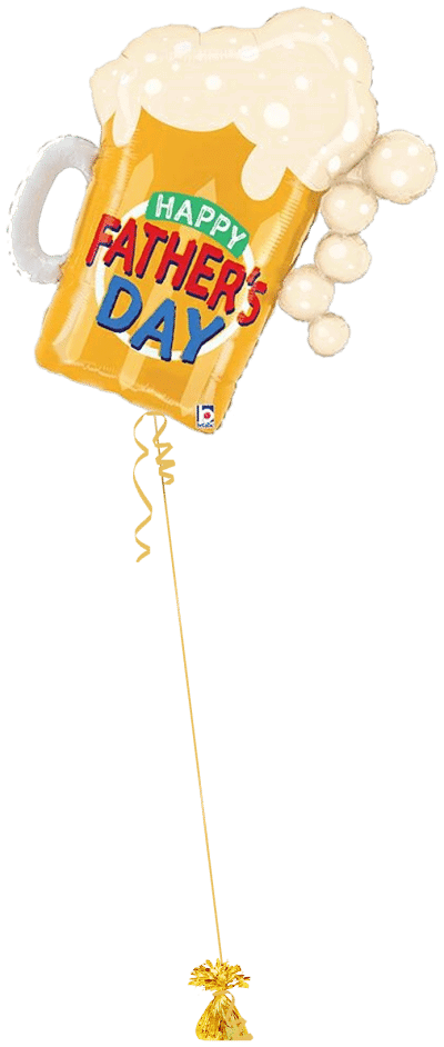 Happy Father's Day Beer Balloon Bunch