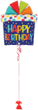 Big Bright Birthday Balloon