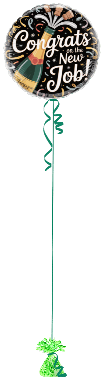 New Job Balloon Bunch