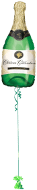 Champagne Bottle Balloon