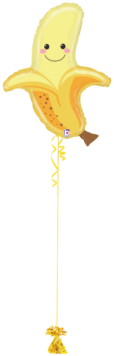 Smiling Banana Balloon Bunch