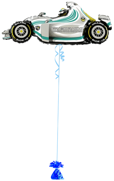 Racing Car Balloon Bunch