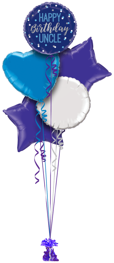Happy Birthday Uncle Balloon Bunch