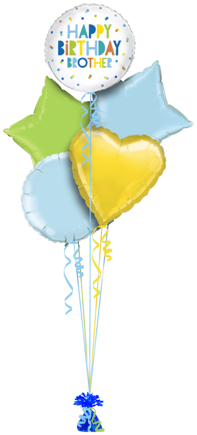 Happy Birthday Brother Balloon Bunch