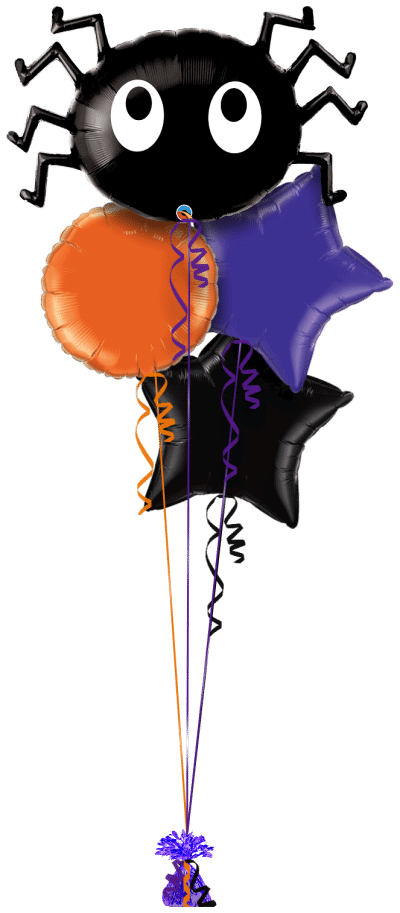 Spider Eyes Balloon Bunch