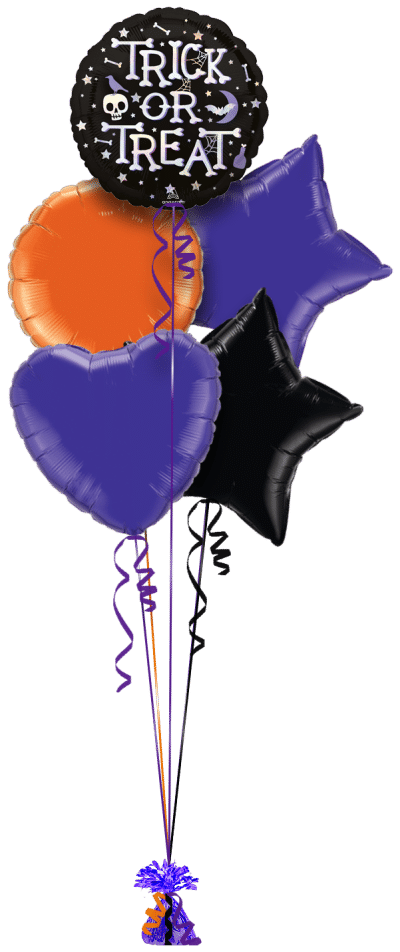 Trick Or Treat Balloon Bunch