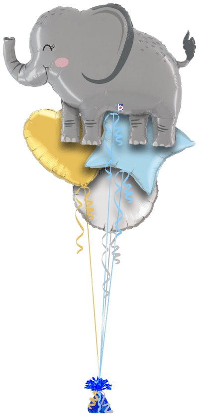 Elephant Balloon Bunch