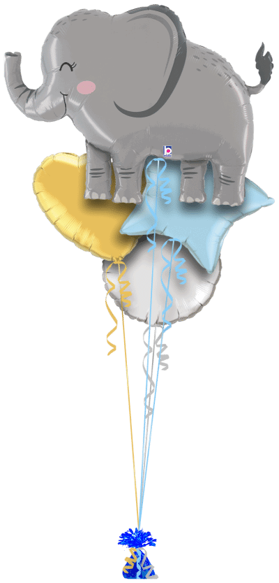 Elephant Balloon Bunch