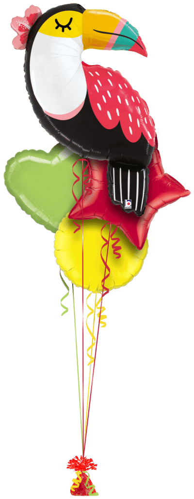 Giant Toucan Balloon Bunch