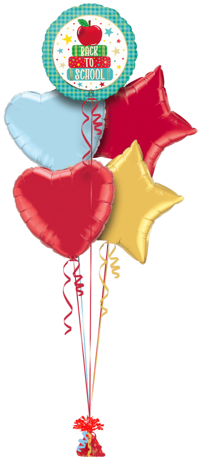Back To School Balloon Bunch