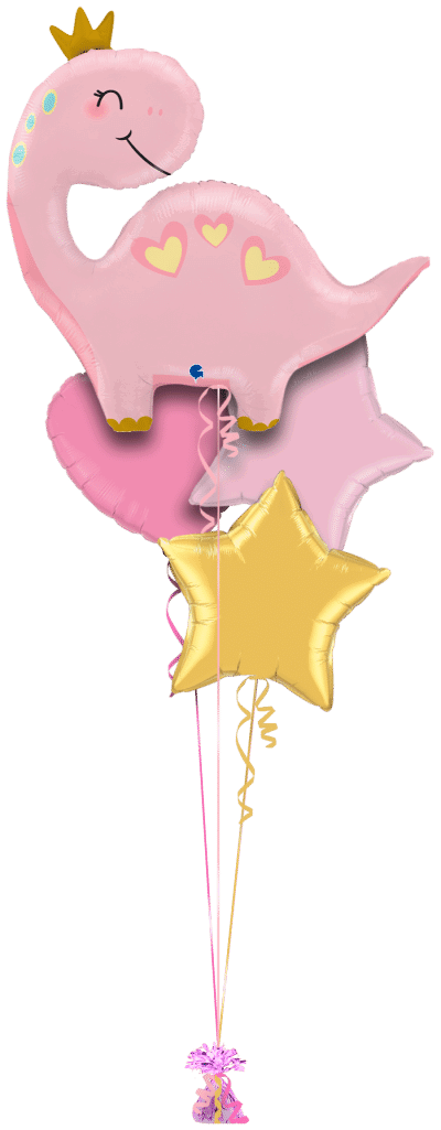 Happy Dino Balloon Bunch