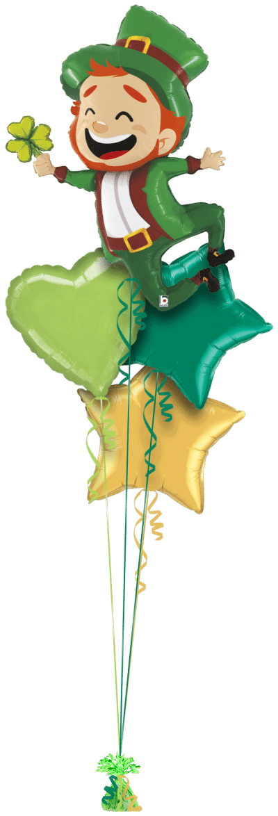 Lucky Leprechaun Balloon Bunch