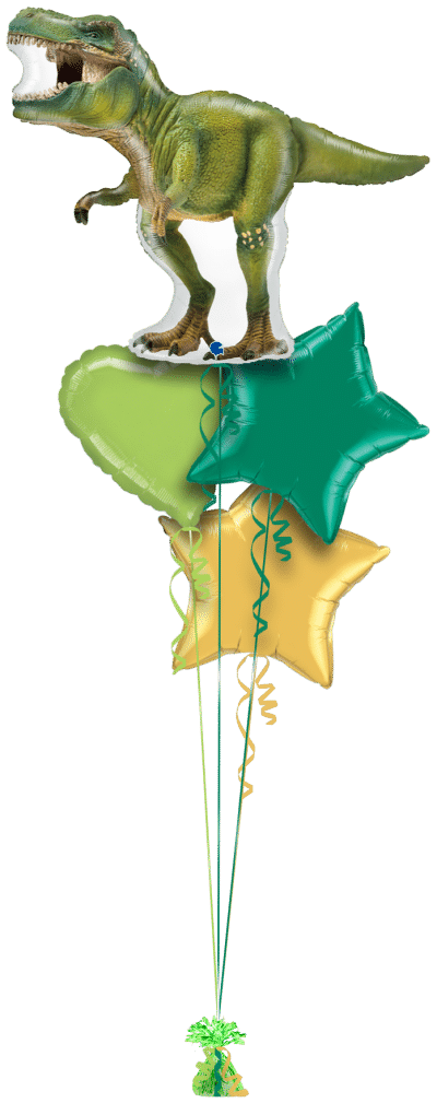 Tyrannosaurus Dinosaur Balloon Bunch