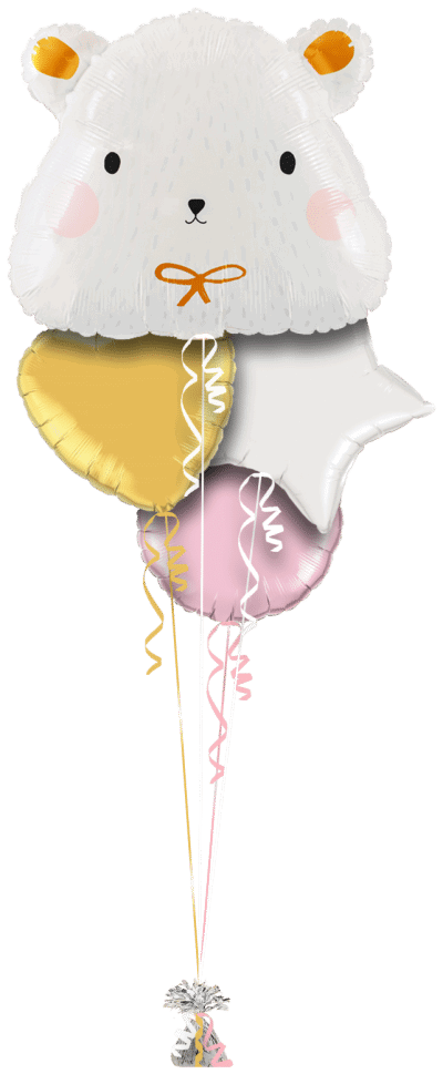 Baby Bear Balloon Bunch