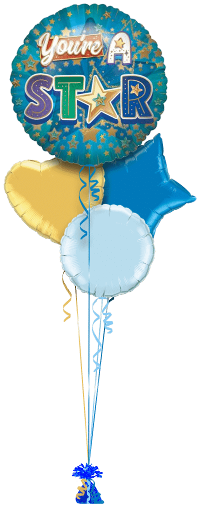 You're a Star Jumbo Balloon Bunch